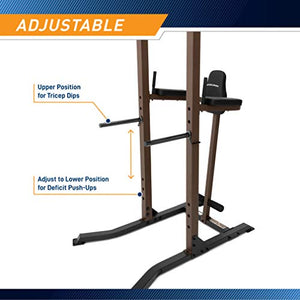 Steelbody Strength Training Power Tower Pull Up & Dip Station VKR Home Gym STB-98501