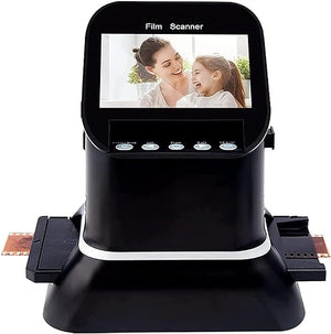 COYEUX Film Slide Scanner, Digital Film Converter with 1080P LCD Screen - Convert 35mm, 135, 126, 127 Negatives & Slides to Digital JPEG