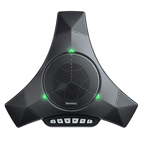 Meeteasy MVOICE8010 EX-B Bluetooth Conference Speakerphone with 2 Expandable Microphones