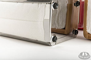 Bumper Specialties, Inc. Recessed Rubber Door Stoppers/Wall Protectors .500" x .140" - 5,000 pcs/Box - BS18 Clear