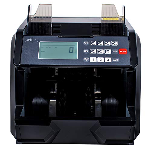 Royal Sovereign High Speed Money Counting Machine, with UV, MG, IR Counterfeit Bill Detector & Value Counting (RBC-EG100)