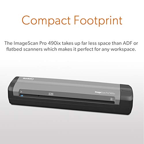 Ambir ImageScan Pro 490ix Duplex Document Scanner