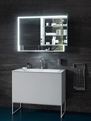 Keuco Royal Lumos L 32" Recessed Mirror Cabinet - Full Length Doors - 14312172351 by Keuco