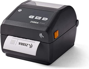 Zebra ZD420d Direct Thermal Desktop Printer 203 dpi Print Width 4 in USB Ethernet | Includes JetSet Label Software