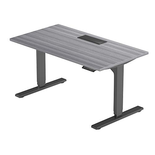 PROGRESSIVE DESK 72 inch Standing Desk, Dual Motor 3 Stages Height Adjustable Large Electric Stand up Office Desk 72"x30". Compatible with Wheels and Drawer