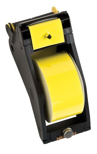Brady LabelizerPlus and VersaPrinter Tape Cartridge  B- 595 Indoor/Outdoor Vinyl Film Size: 2.25" x 90'   BLK/YEL  1PK