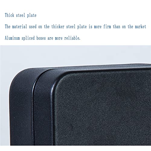 FSDGHSD Combination Lock Keys Cabinet Security Storage Box Organizer Holder Locked Key Box Wall Mount Steel 72 Slots