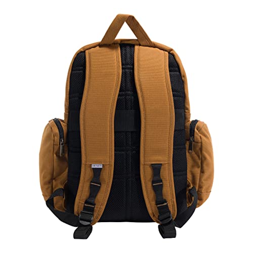 Carhartt Force Pro Backpack 17-Inch Laptop Sleeve and Portable Charger Compartment, Brown, One Size