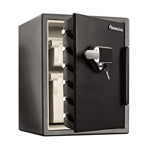 SentrySafe Fire and Water Safe, XX Large Touchscreen Safe with Dual Key Lock and Alarm, 2.05 Cubic Feet, SFW205UQC