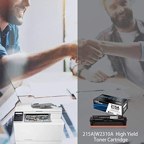 2 Pack Black 215A Toner Compatible for HP 215A | W2310A Toner Cartridge Replacement to use with Color Pro MFP-M182nw M183fw M155 M182 M183 M155-M156 M182n Series Printer Toner
