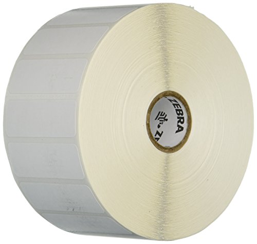 Zebra Technologies 10015340 Z-Select 4000D Paper Label, Direct Thermal, Perforated, 2.25" x 0.75", 1" Core, 5" OD (Roll of 3351, Case of 12 Rolls) (Pack of 12)