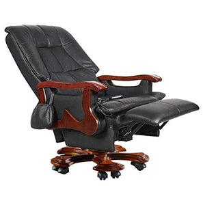 QHH Electric Massage Leather Executive Office Chair