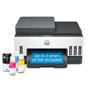 HP Smart Tank 7301 Wireless All-in-One Cartridge-free Ink Tank Printer, up to 2 years of ink included, mobile print, scan, copy, automatic document feeder (28B70A)