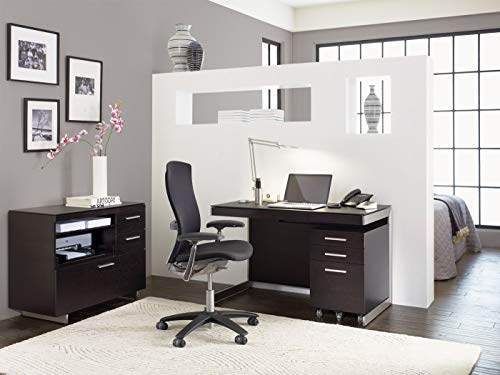 BDI 6003 WL Sequel Compact Desk, Natural Walnut