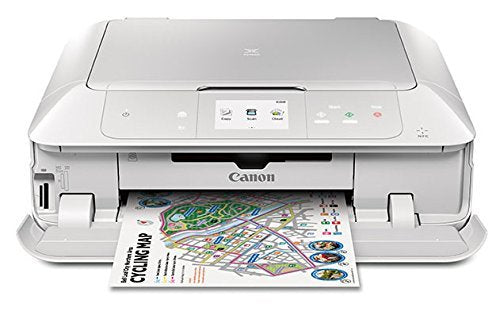 Canon MG7720 Wireless All-In-One Printer with Scanner and Copier: Mobile and Tablet Printing, with Airprint and Google Cloud Print compatible, White
