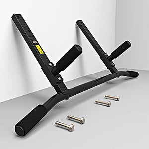 Pull Up Bar Hua Wall-Mounted Pull-up Bar, Home Indoor and Outdoor Sports Horizontal Bars, Upper Body Muscle Strength Training Equipment for Men and Women (Color : Style1)