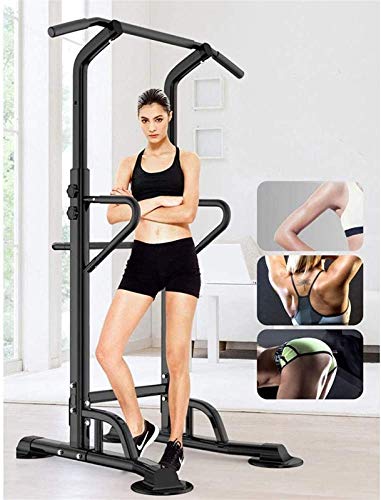 SJNQJJ Pull Ups Strength Training Equipment Strength Training Dip Lift Dip Bar Push-Up Exercise Stands for Home Office Gym Eternal