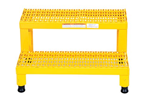 Vestil Adjustable Step Mate Stand, Steel, 24" Width, 24" Depth, 500 lbs Capacity