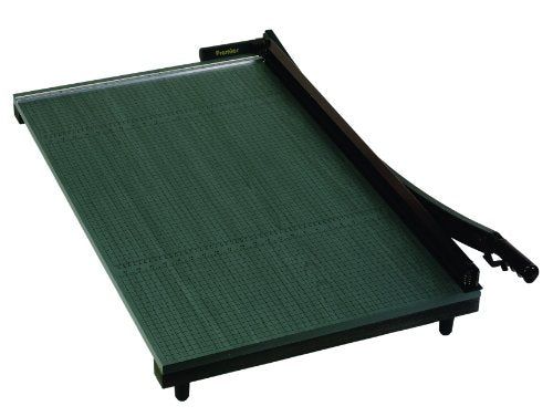 Martin Yale WC36 Premier GreenBoard Wood Series Paper Trimmer, 36" Cutting Length, 20 Sheets Capacity, Heavy-duty 3/4" Thick Wood Base, Automatic Paper Clamp for Precision Cutting