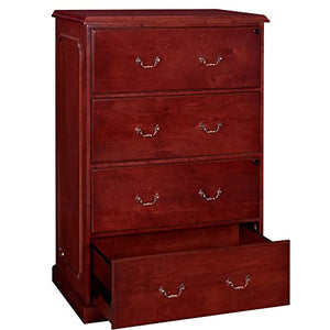 Regency Lateral File Prestige 4 Drawer 35.5" Mahogany