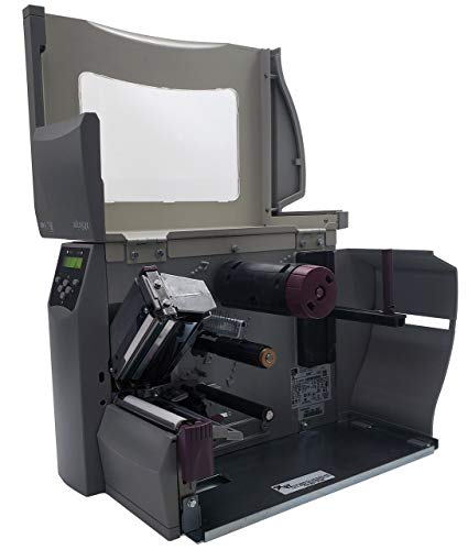 Zebra S4M Monochrome Direct Thermal/Thermal Transfer Industrial Printer, 6 in/s Print Speed, 203 dpi Print Resolution, 4.09" Print Width, 110/220V AC