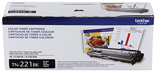 Brother TN221 4-Color Standard Yield Toner Cartridge and DR221CL Replacement Drum Unit Set