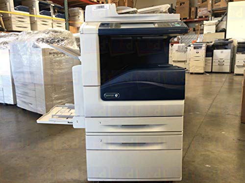 Refurbished Xerox WorkCentre 7535 A3 Color Laser Multifunction Copier - 35ppm, Copy, Print, Scan, Network, Auto Duplex, 2 Trays, Stand