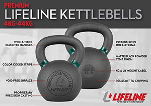 Lifeline Kettlebell Weight – 44 kg/97 lb.