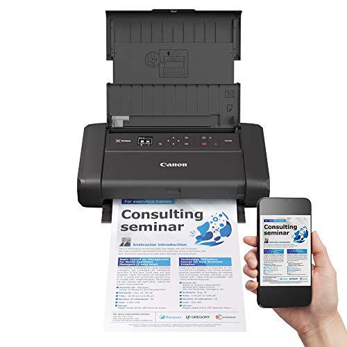 Canon Pixma TR150 Wireless Mobile Printer With Airprint And Cloud Compatible, Black