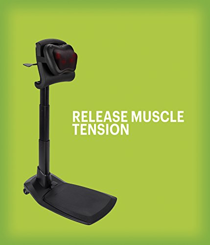 LeanRite Standing Chair, Elite (Bundled w/) Heated Massage Pillow for Pain Relief