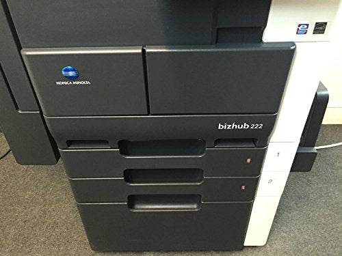 Konica Minolta Bizhub 222 Copier Printer Scanner Network & Staple Finisher
