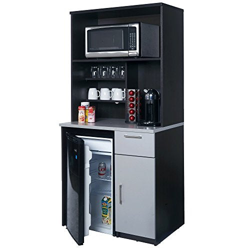 Coffee Break Lunch Room Furniture FULLY ASSEMBLED Ready To Use 2pc Group BREAKTIME Model 3199- EspressoGrey Color.INSTANTLY create your new Coffee Break Lunch Room!! (Includes Furniture Cabinets Only)