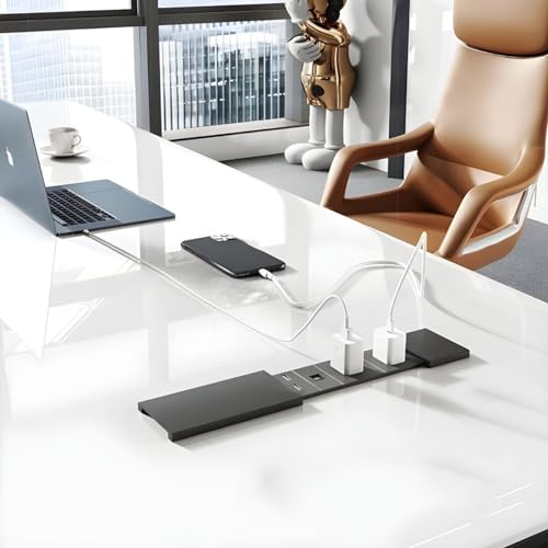 KWOKING L-Shape Executive Desk with Drawers & Shelving in White - 71" x 63