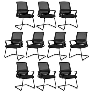 GOFLAME Office Guest Chair with Lumbar Support, 10 Pack