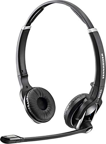 Sennheiser SD PRO2 Cordless Headset with NEC EHS Adapter - Compatible with Digital NEC Phones DT3xx/DT4xx, IP Phones DT7xx/DT8xx*