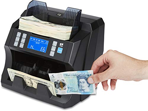 ZZap NC25 Bill Counter & Counterfeit Detector - Money Currency Cash Note Machine