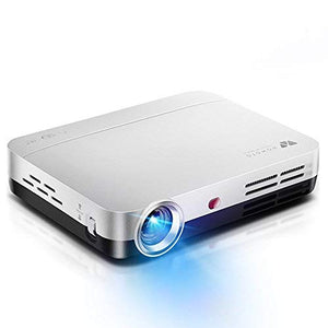 WOWOTO H9 Video Projector 3500 Lumens Android OS Smart Mini Projector with WIFI Bluetooth 4.0 HDMI and Keystone Correction