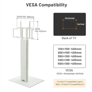 WALL V5 High Type TV Stand with Concealed Caster Wheels | Walnut