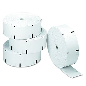 PM Company 06507 Paper Rolls for NCR Atms, 4 Rolls/Carton, 3-1/8" x 1,960 feet
