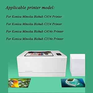 AXAX Compatible Toner Cartridge for Konica Minolta Bizhub TN512 Replacement for Konica Min Bizhub C454 C554 C454e C554e Printer,Copier Accessories Professional Combination
