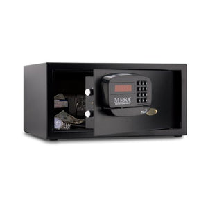 Mesa Safe Mesa MHRC916E-BLK All Steel Hotel Safe with Electronic Lock, 1.2-Cubic Foot, Black Black