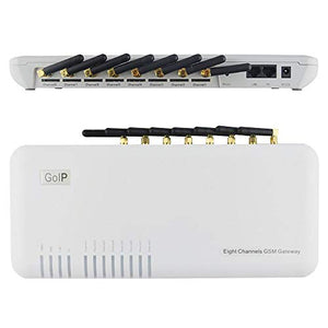 FidgetGear VoIP GoIP GSM Gateway GoIP-8 Quad Band/IP PBX,H323/Router/8-Channel 8 Sim Card