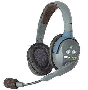 EARTEC HUB532 UltraLITE Wireless System - 1 HUB Full Duplex Transceiver, 3-Pack ULSR Single-Ear DECT Headset, 2-Pack ULDR Dual Ear Remote Headsets