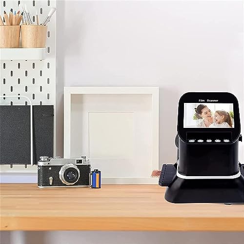 MAHWER Digital Film Converter, High Resolution Portable Film Scanner, Convert Negative & Slides to Digital JPEG, 22MP