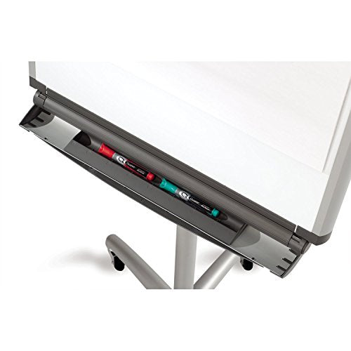 Quartet Easel, Mobile, Magnetic, Whiteboard / Flip Chart, 27 x 41 Inches, Euro Premium (EU2000TE)