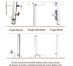 YUCHENGTECH Eyeglasses Sunglasses Rack Holder Display Stand - 10pcs (Y109-14)