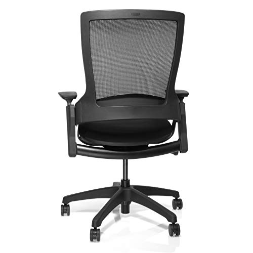 Lorell 59526 Serenity Chair, 43" x 28.4" x 27.5", Black