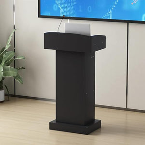 VducK Floor Standing Wooden Presentation Lectern Podium