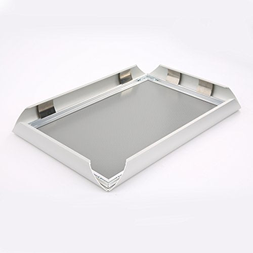 M&T Displays Snap Frame, 40X60 Poster Size, 1.77" Silver, Mitered Corner, Front Loading