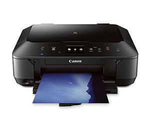 CANON PIXMA MG6620 WIRELESS ALL-IN-ONE COLOR CLOUD Printer, Mobile Smart Phone, Tablet Printing, and AirPrint(TM) Compatible, Black